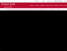 Tablet Screenshot of grahambuddauctions.co.uk